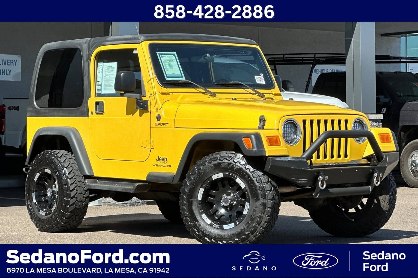 2004 Jeep Wrangler Sport — SUV — 142,116 mi — LA MESA, CA