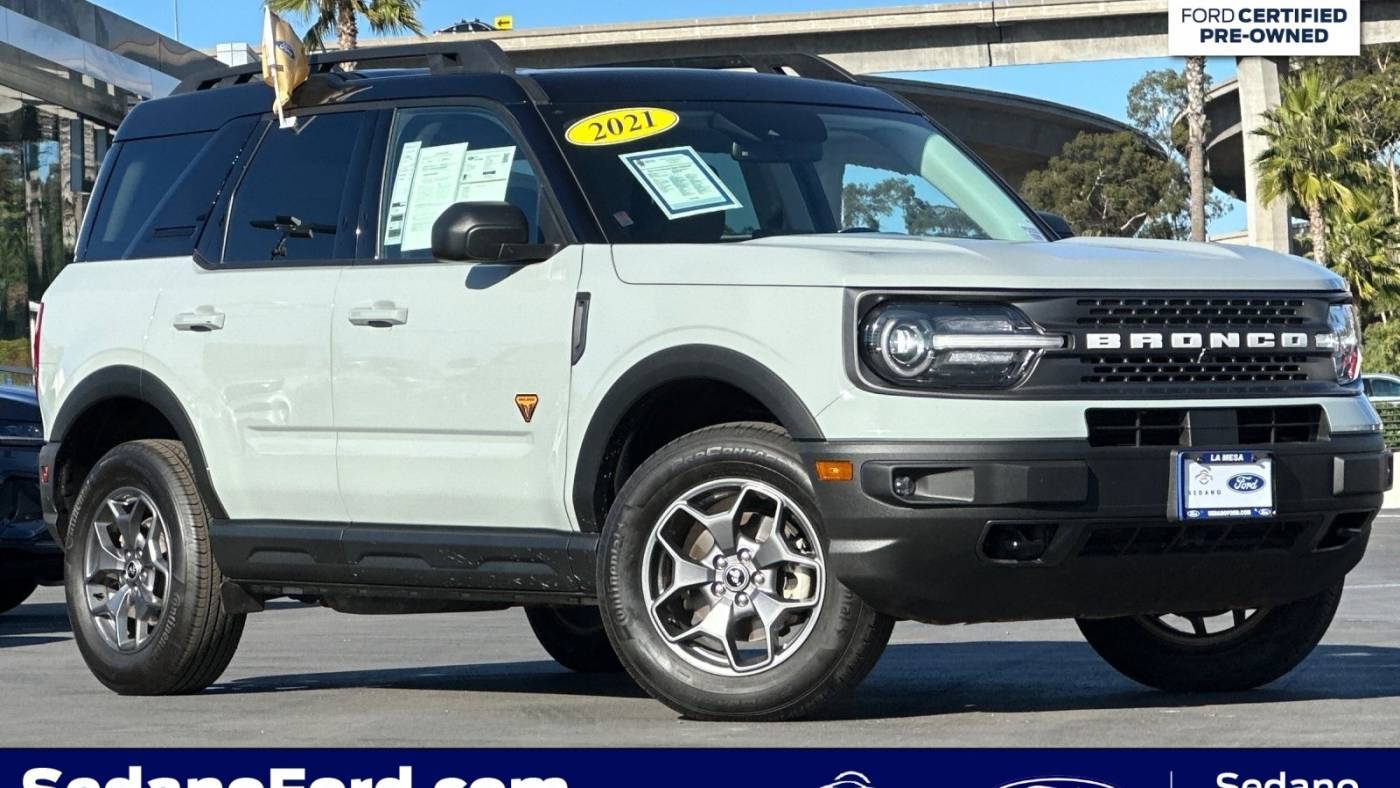 2021 Ford Bronco Sport Badlands — SUV — 68,822 mi — LA MESA, CA