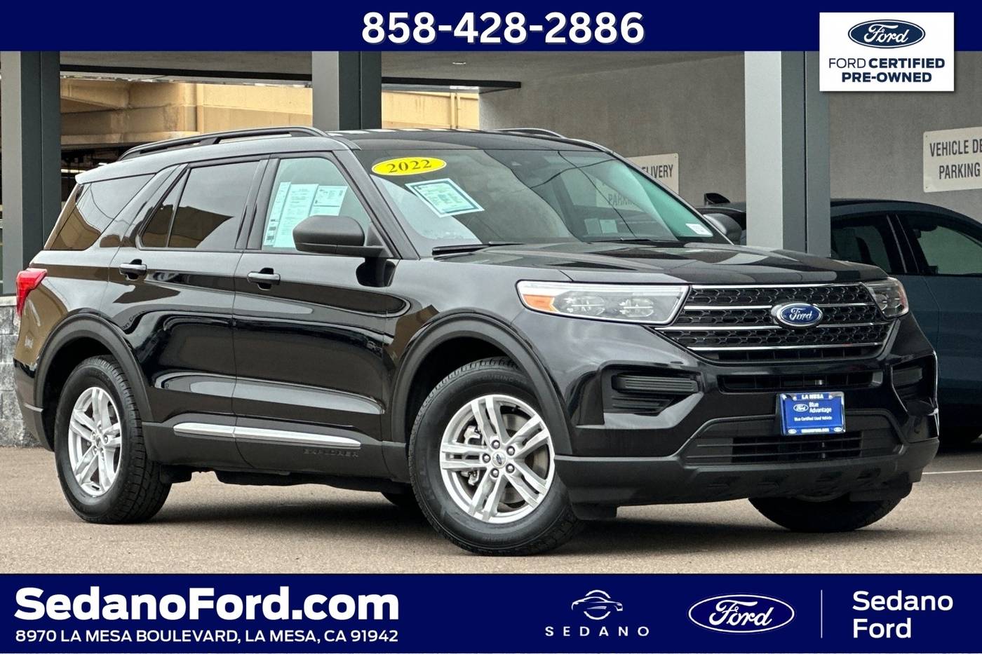 2022 Ford Explorer XLT — SUV — 57,545 mi — LA MESA, CA