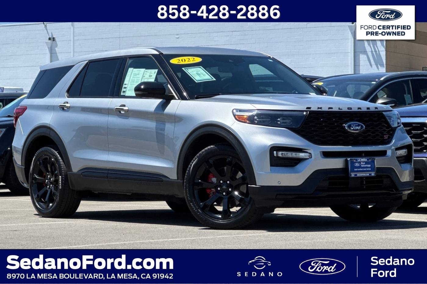 2022 Ford Explorer ST — SUV — 36,537 mi — LA MESA, CA