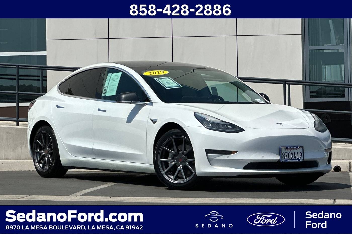 2019 Tesla Model 3 Long Range — Sedan — 109,710 mi — LA MESA, CA
