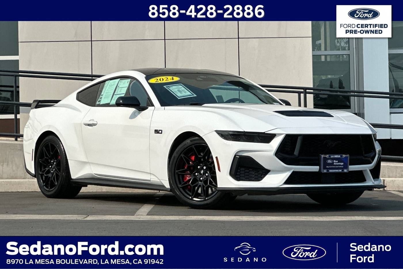 2024 Ford Mustang GT Premium — Coupe — 12,563 mi — LA MESA, CA