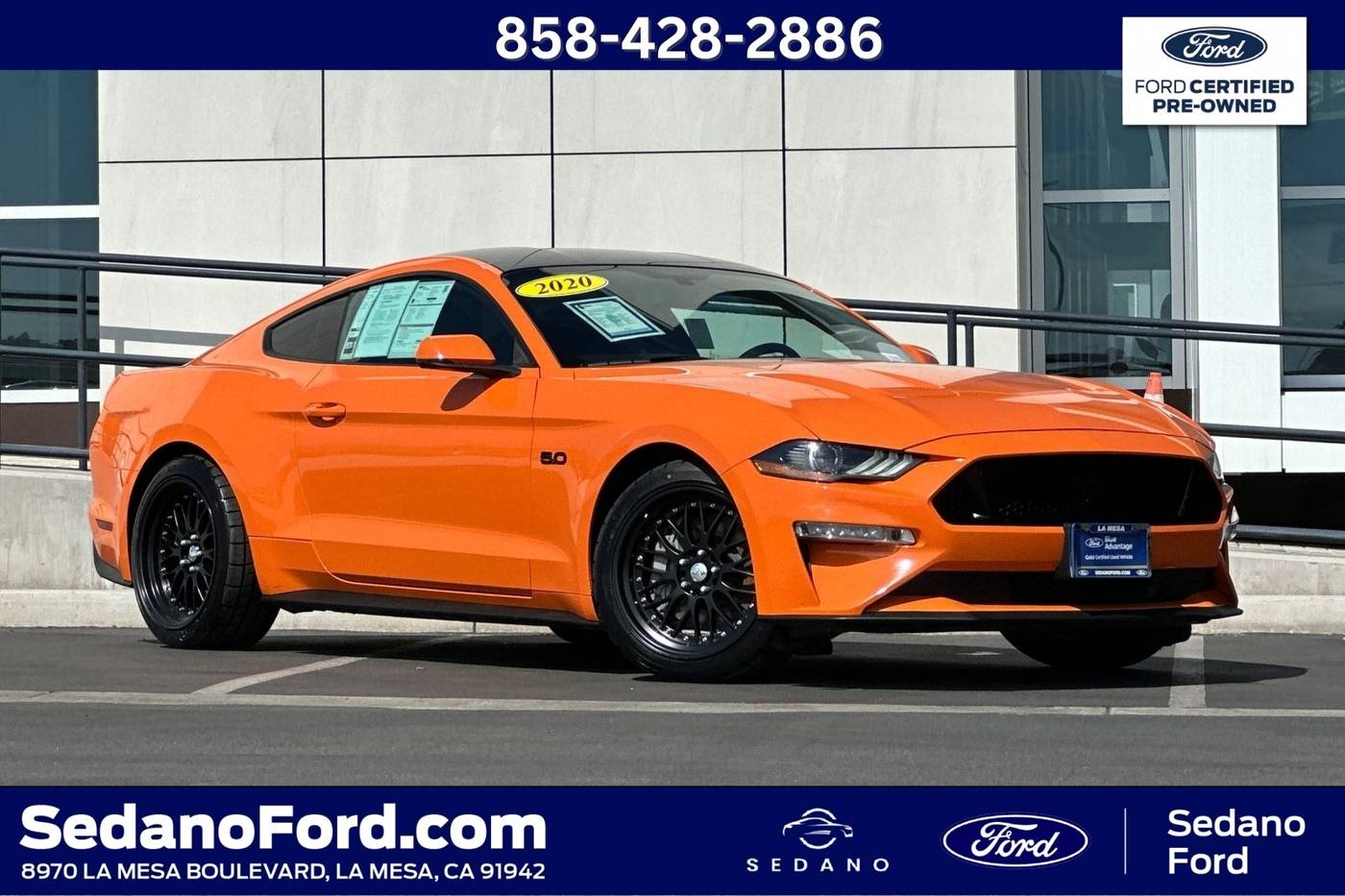 2020 Ford Mustang GT Premium — Coupe — 49,372 mi — LA MESA, CA