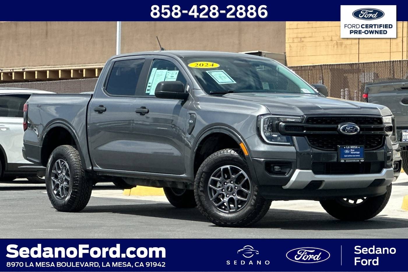2024 Ford Ranger XLT — Pickup Truck — 8,553 mi — LA MESA, CA
