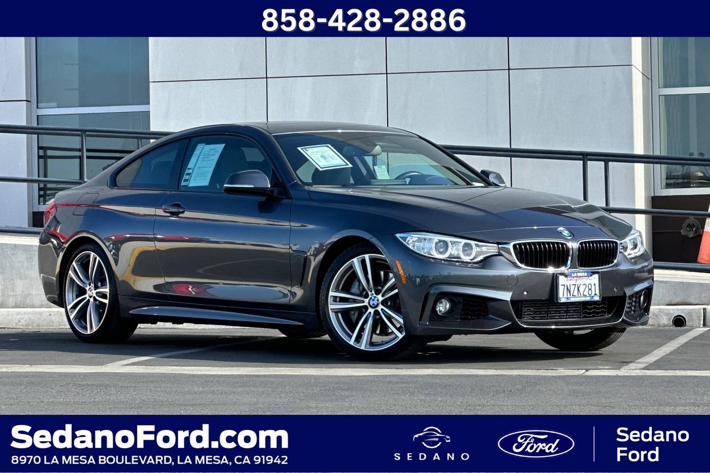 2016 BMW 4 Series 435i — Coupe — 21,616 mi — LA MESA, CA