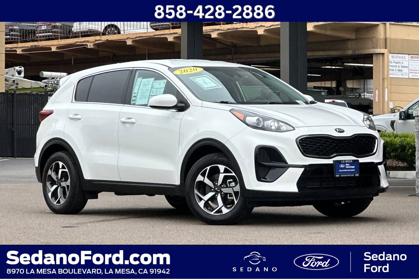 2020 Kia Sportage LX — SUV — 54,303 mi — LA MESA, CA