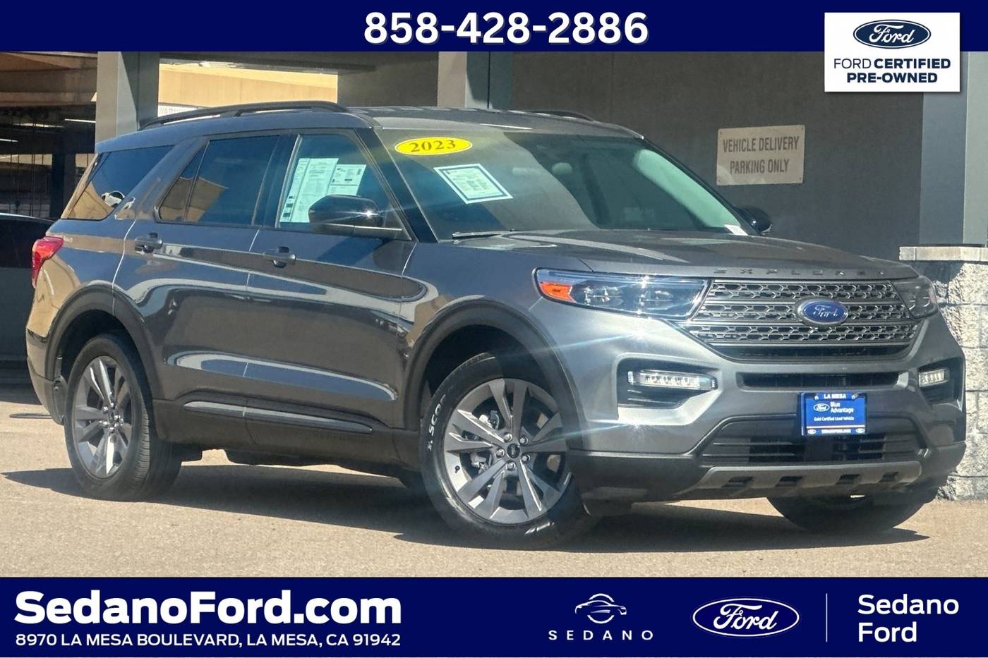 2023 Ford Explorer XLT — SUV — 18,765 mi — LA MESA, CA