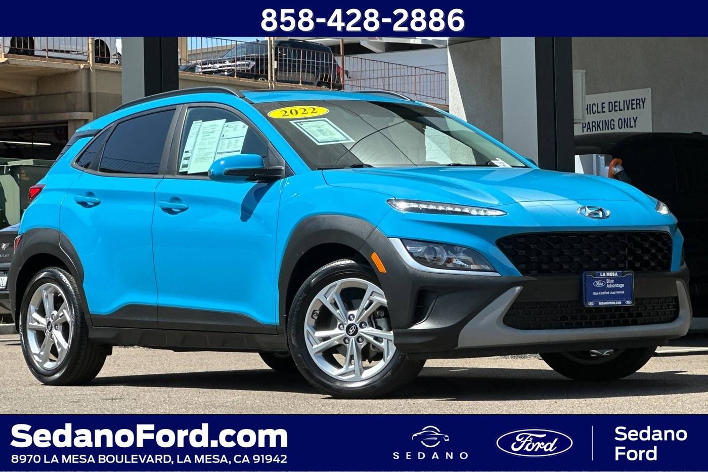 2022 Hyundai Kona SEL — SUV — 20,498 mi — LA MESA, CA