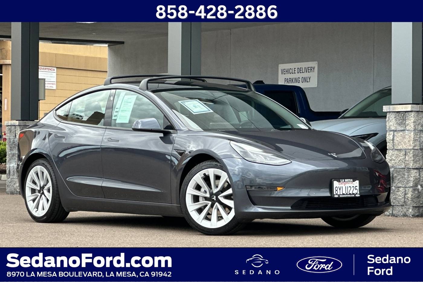 2021 Tesla Model 3 Standard Range Plus — Sedan — 21,545 mi — LA MESA, CA