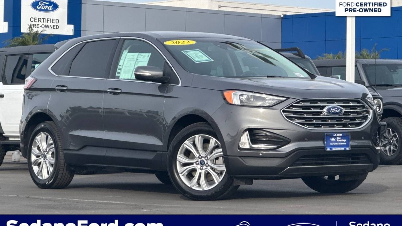 2022 Ford Edge Titanium — SUV — 52,179 mi — LA MESA, CA