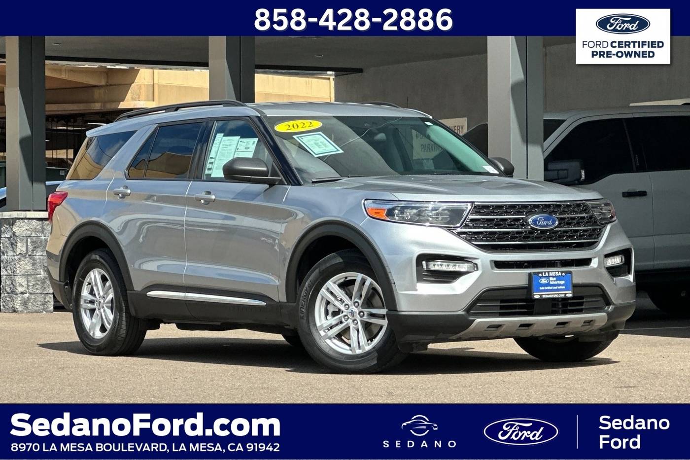 2022 Ford Explorer XLT — SUV — 25,892 mi — LA MESA, CA