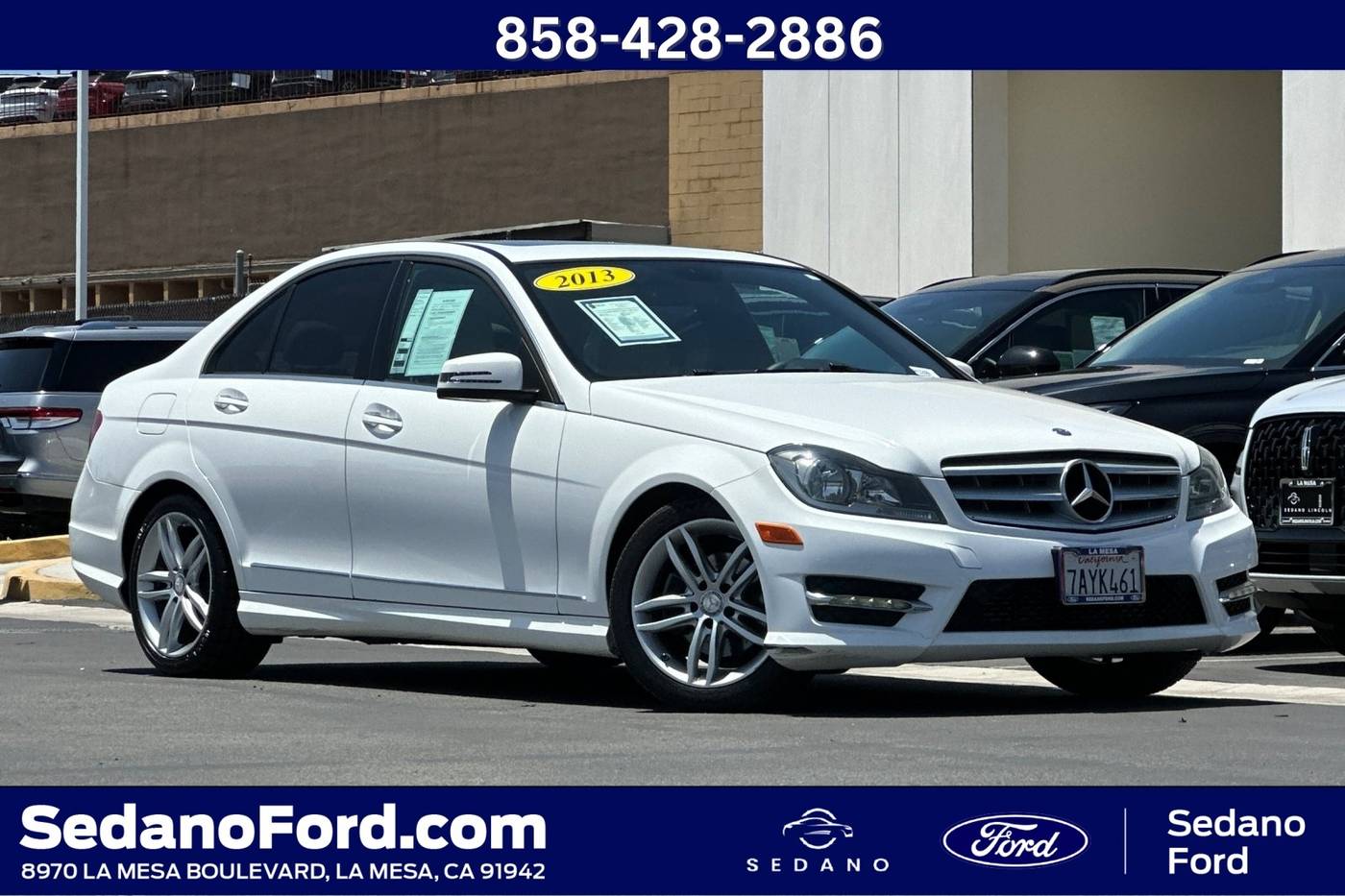 2013 Mercedes-Benz C-Class C 250 — Sedan — 77,086 mi — LA MESA, CA
