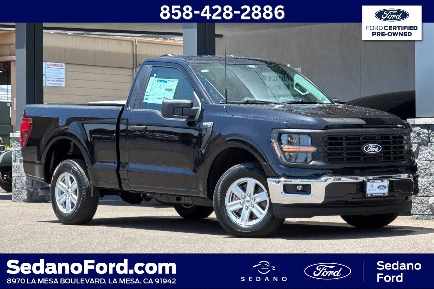 2025 Ford F-150 XL — Pickup Truck — 1,445 mi — LA MESA, CA