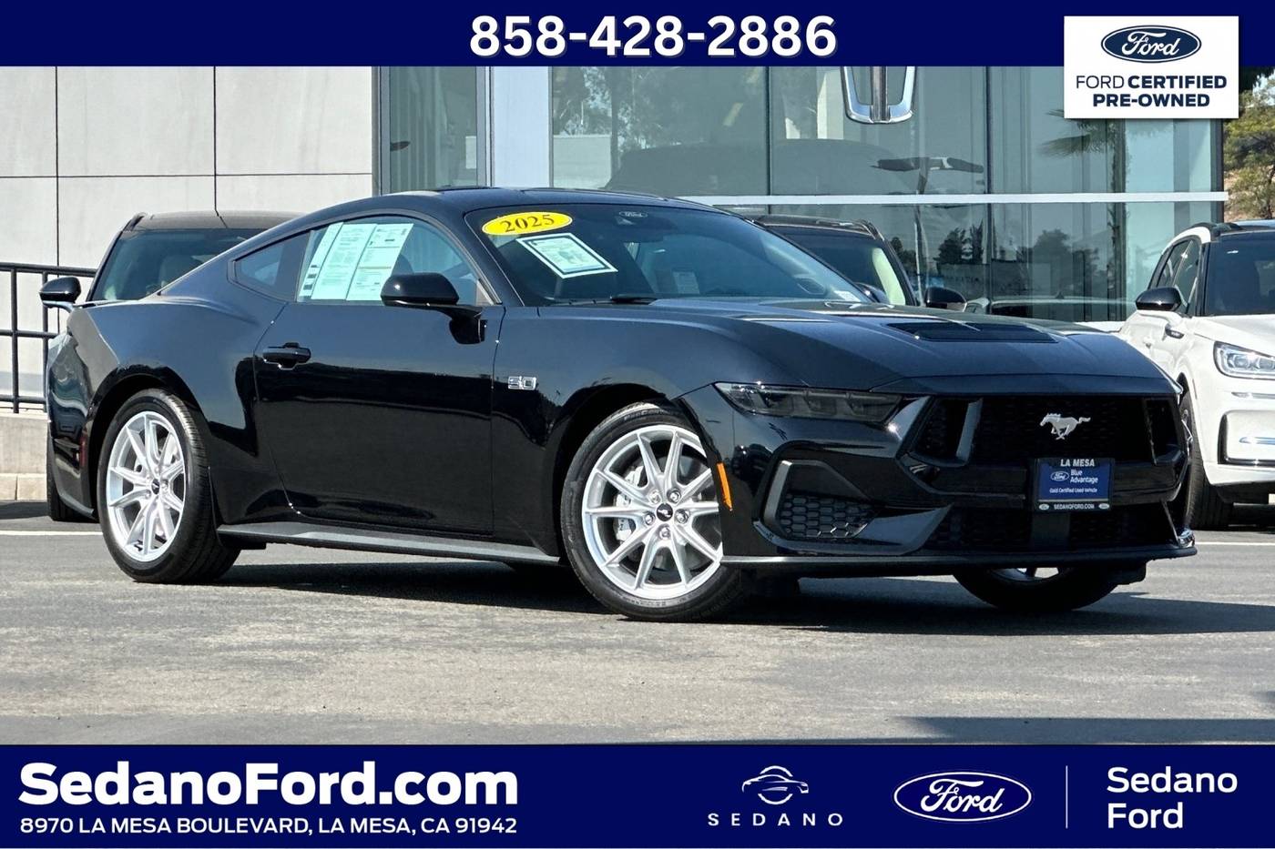2025 Ford Mustang GT Premium — Coupe — 307 mi — LA MESA, CA