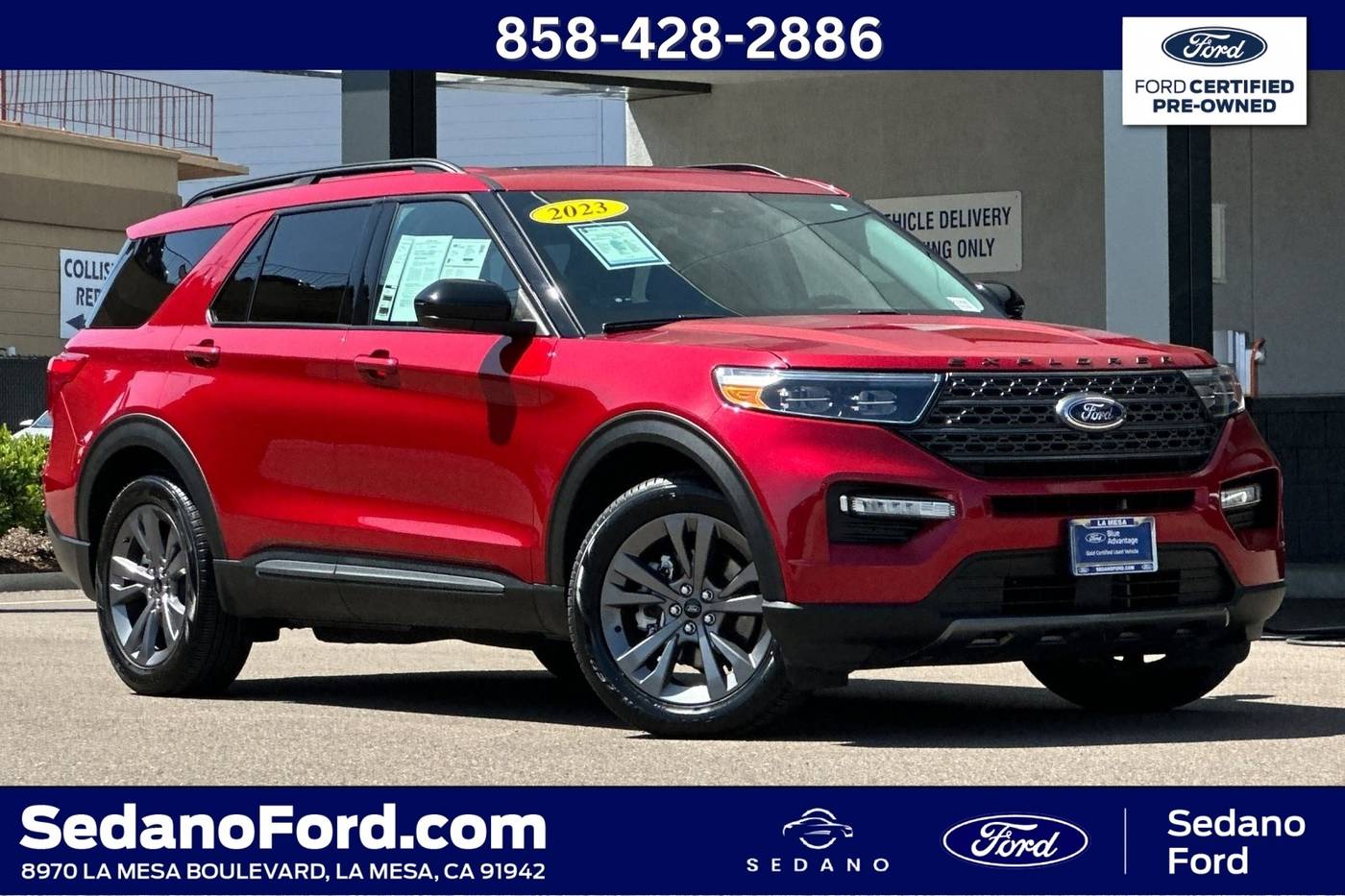 2023 Ford Explorer XLT — SUV — 19,711 mi — LA MESA, CA
