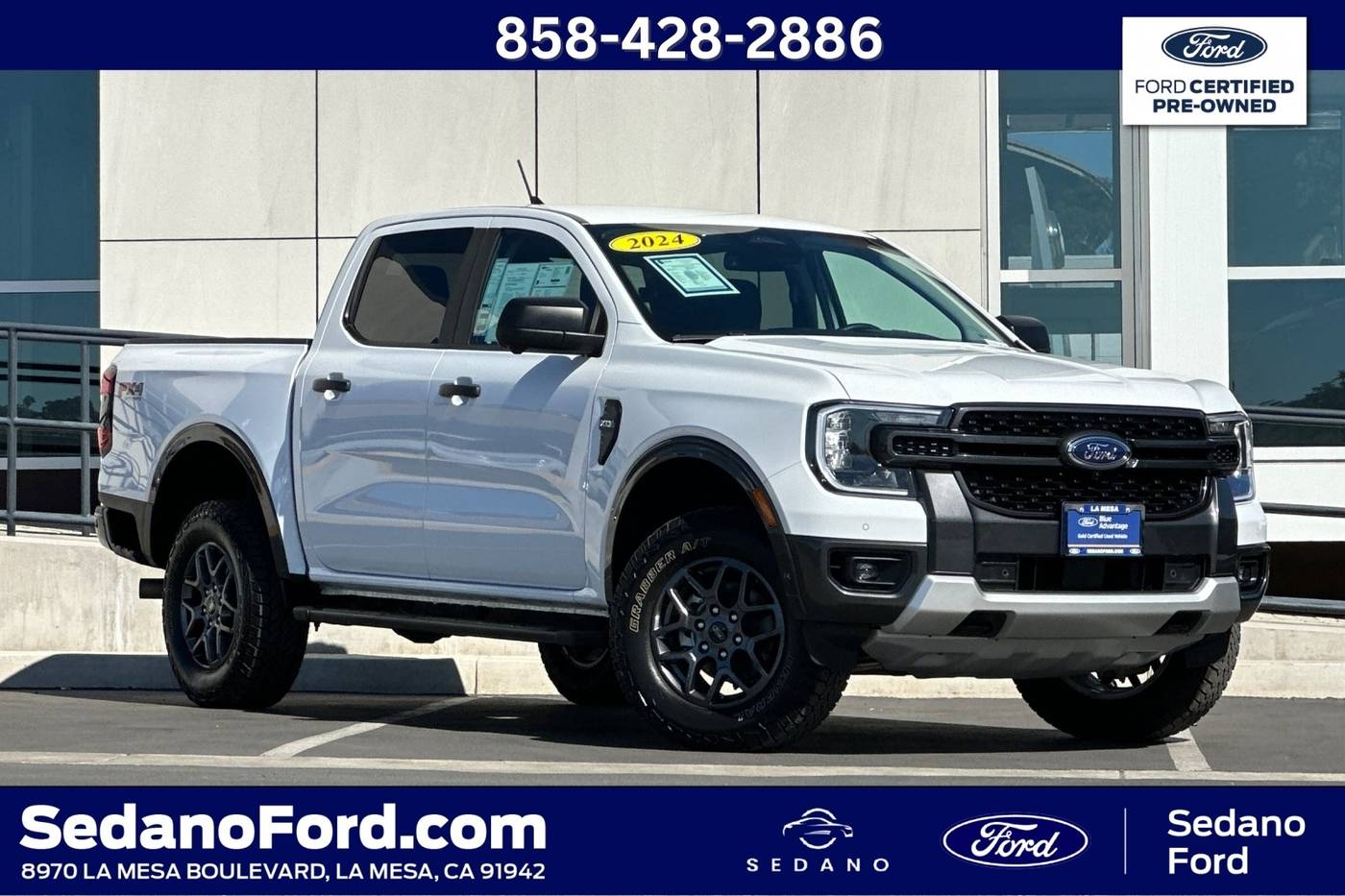 2024 Ford Ranger XLT — Pickup Truck — 19,816 mi — LA MESA, CA