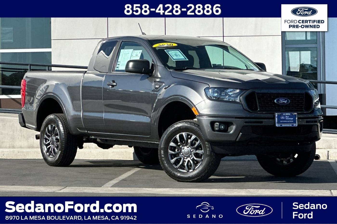 2020 Ford Ranger XLT — Pickup Truck — 42,515 mi — LA MESA, CA
