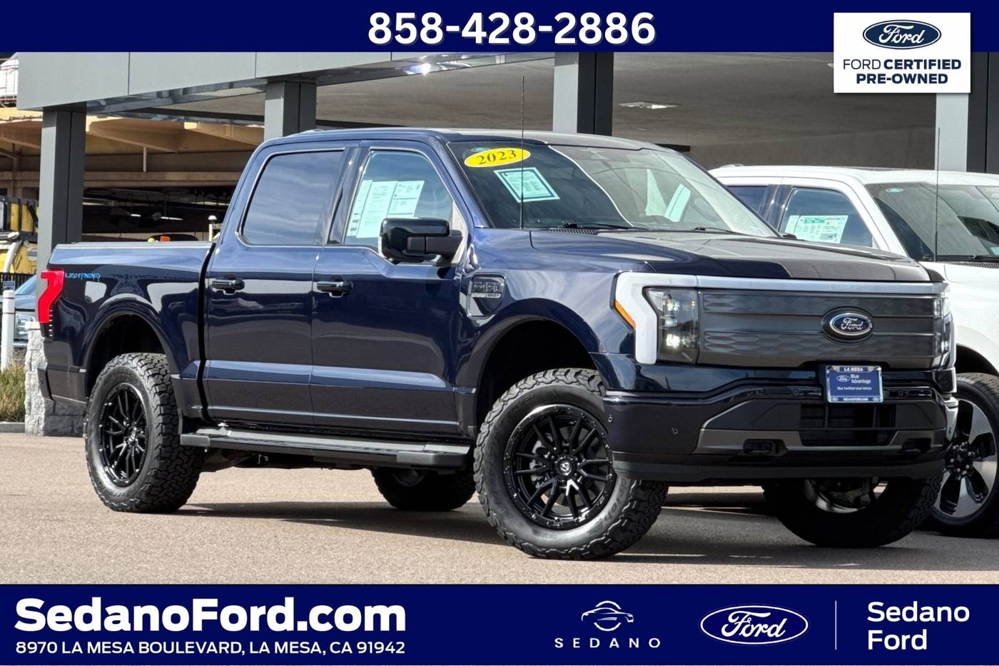 2023 Ford F-150 Lightning LARIAT — Pickup Truck — 12,583 mi — LA MESA, CA