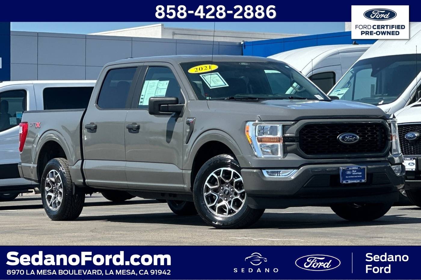 2021 Ford F-150 XL — Pickup Truck — 113,167 mi — LA MESA, CA