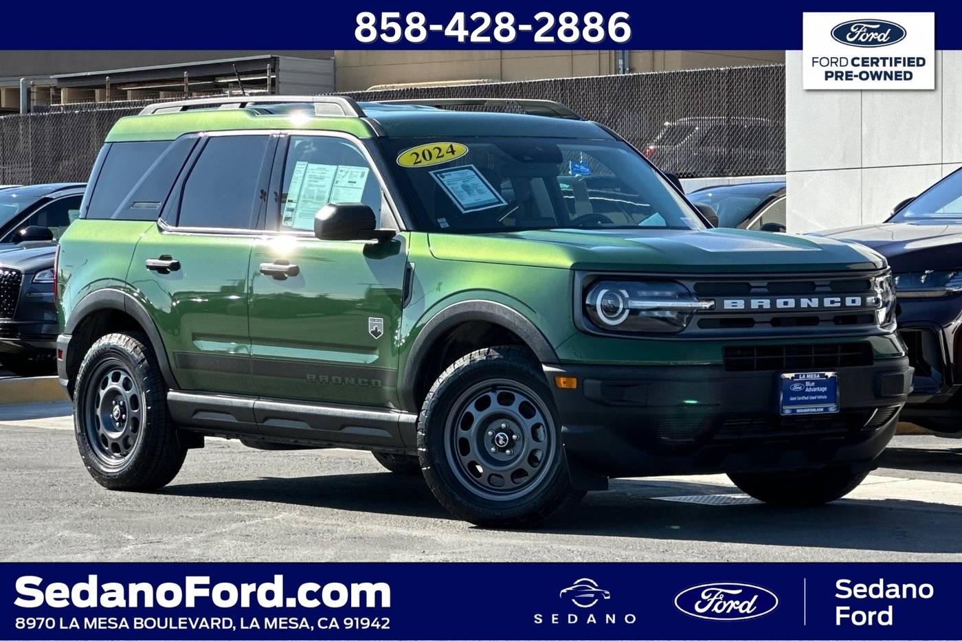 2024 Ford Bronco Sport Big Bend — SUV — 15,027 mi — LA MESA, CA