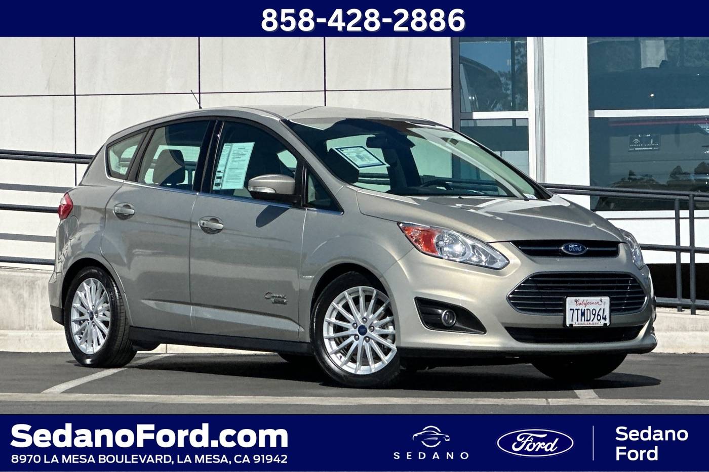 2016 Ford C-Max Energi SEL — Hatchback — 61,157 mi — LA MESA, CA