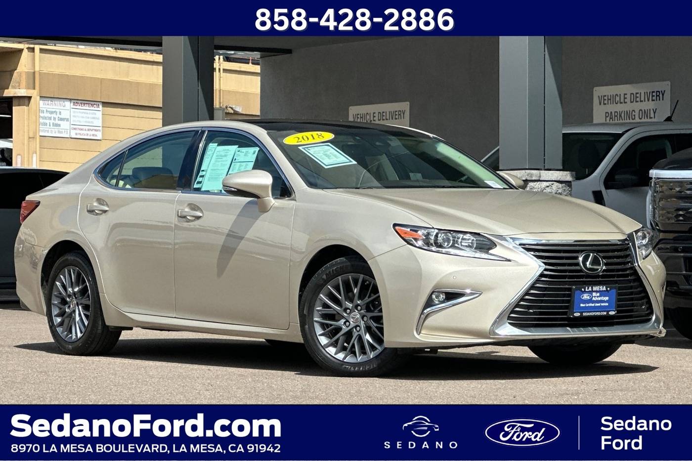 2018 Lexus ES ES 350 — Sedan — 68,778 mi — LA MESA, CA