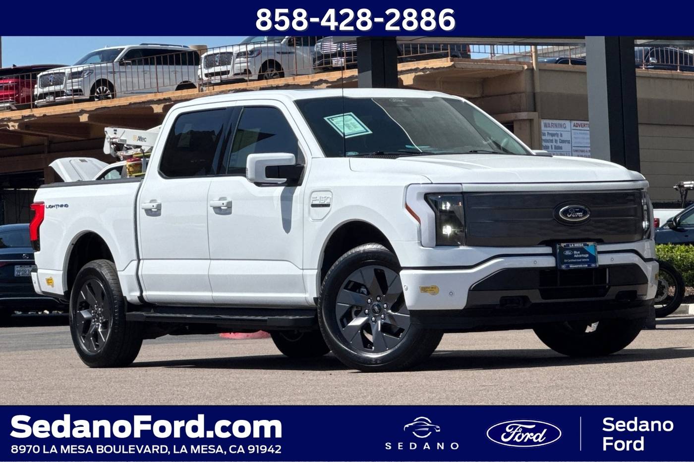 2022 Ford F-150 Lightning Pro — Pickup Truck — 18,715 mi — LA MESA, CA