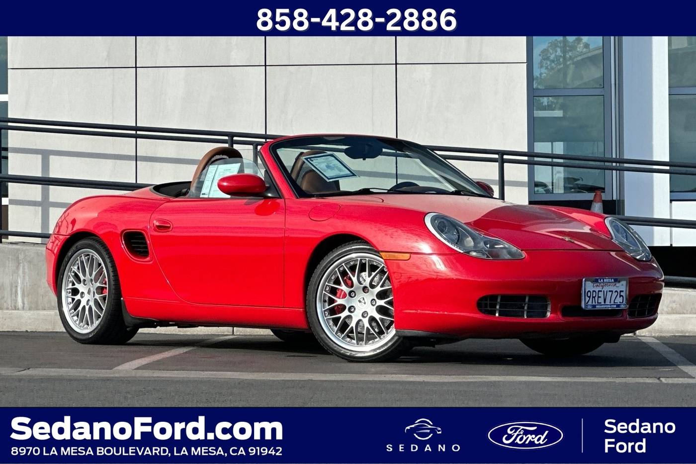 2001 Porsche Boxster S — Convertible — 52,472 mi — LA MESA, CA
