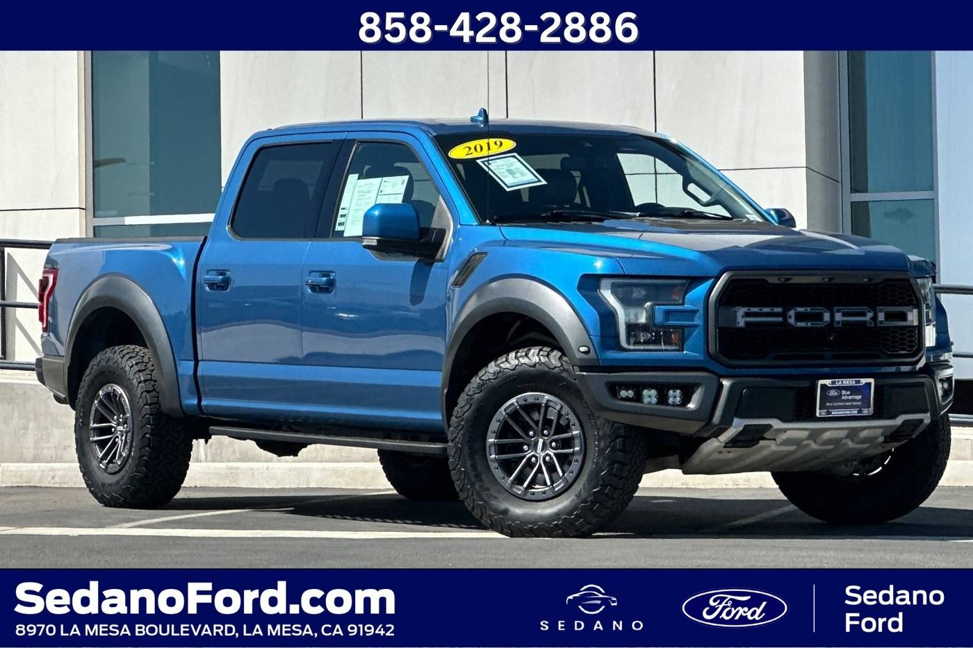 2019 Ford F-150 Raptor — Pickup Truck — 88,196 mi — LA MESA, CA