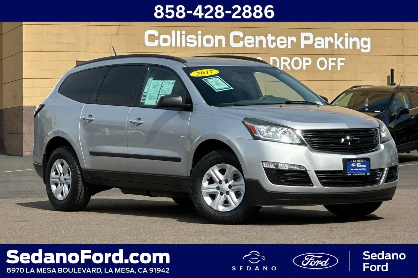 2017 Chevrolet Traverse LS — SUV — 77,275 mi — LA MESA, CA