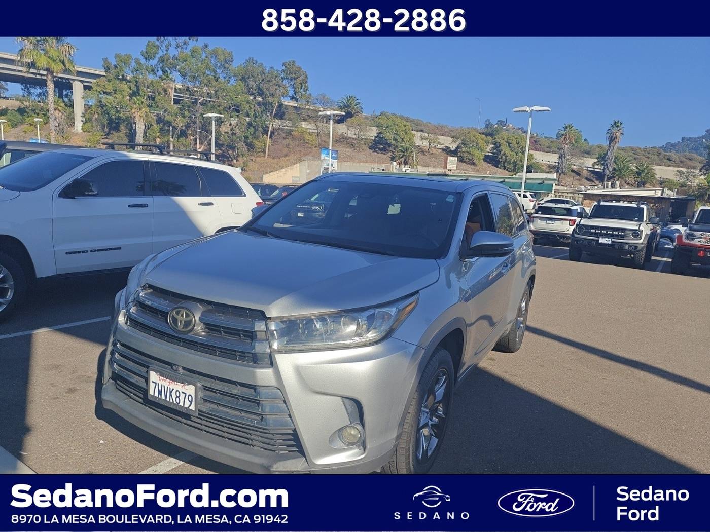 2017 Toyota Highlander Limited Platinum — SUV — 39,425 mi — LA MESA, CA