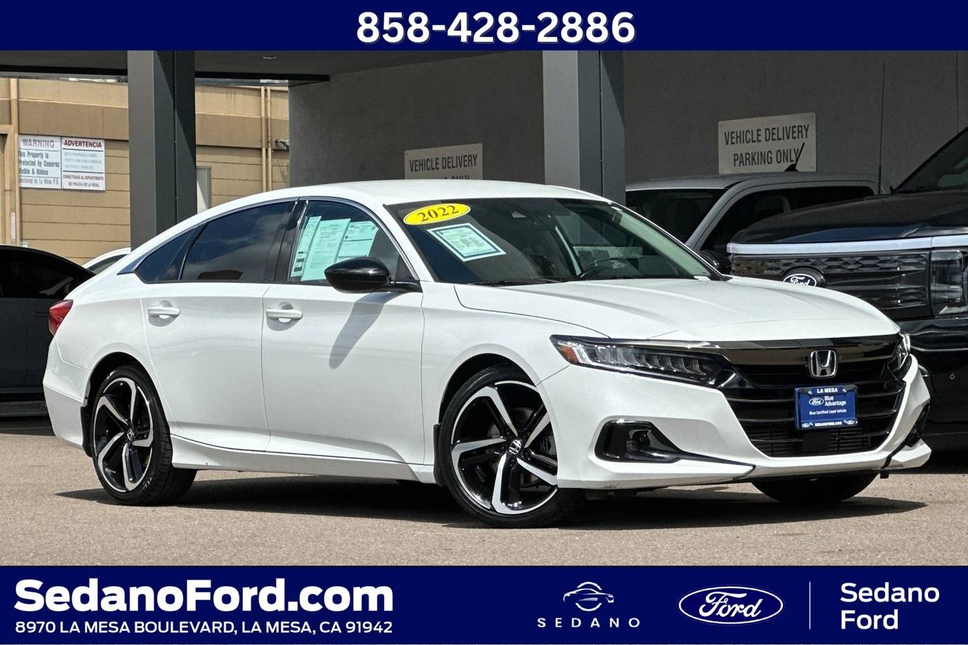 2022 Honda Accord Sport SE — Sedan — 32,420 mi — LA MESA, CA