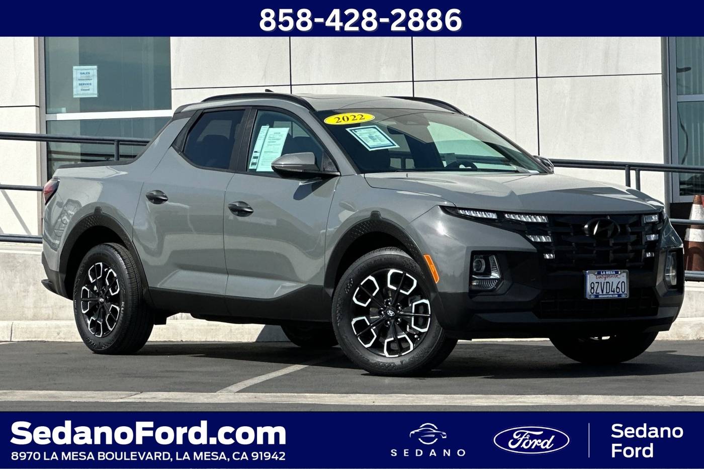 2022 Hyundai Santa Cruz SEL — Pickup Truck — 33,486 mi — LA MESA, CA