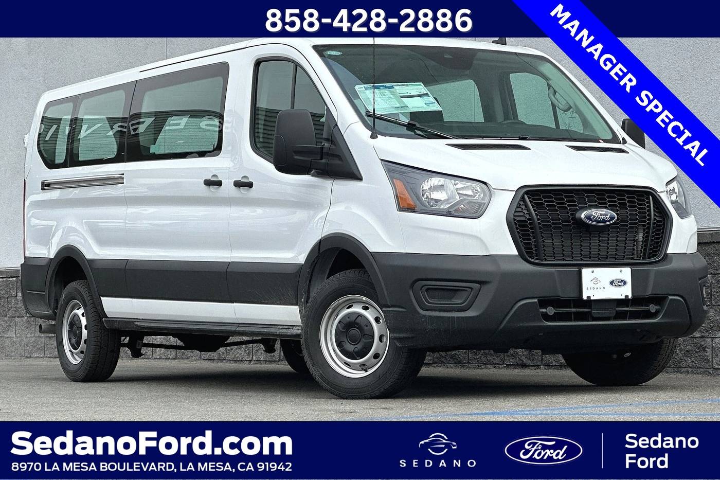 2023 Ford Transit Passenger Wagon T-350 XL — Passenger Van — 71 mi — LA MESA, CA