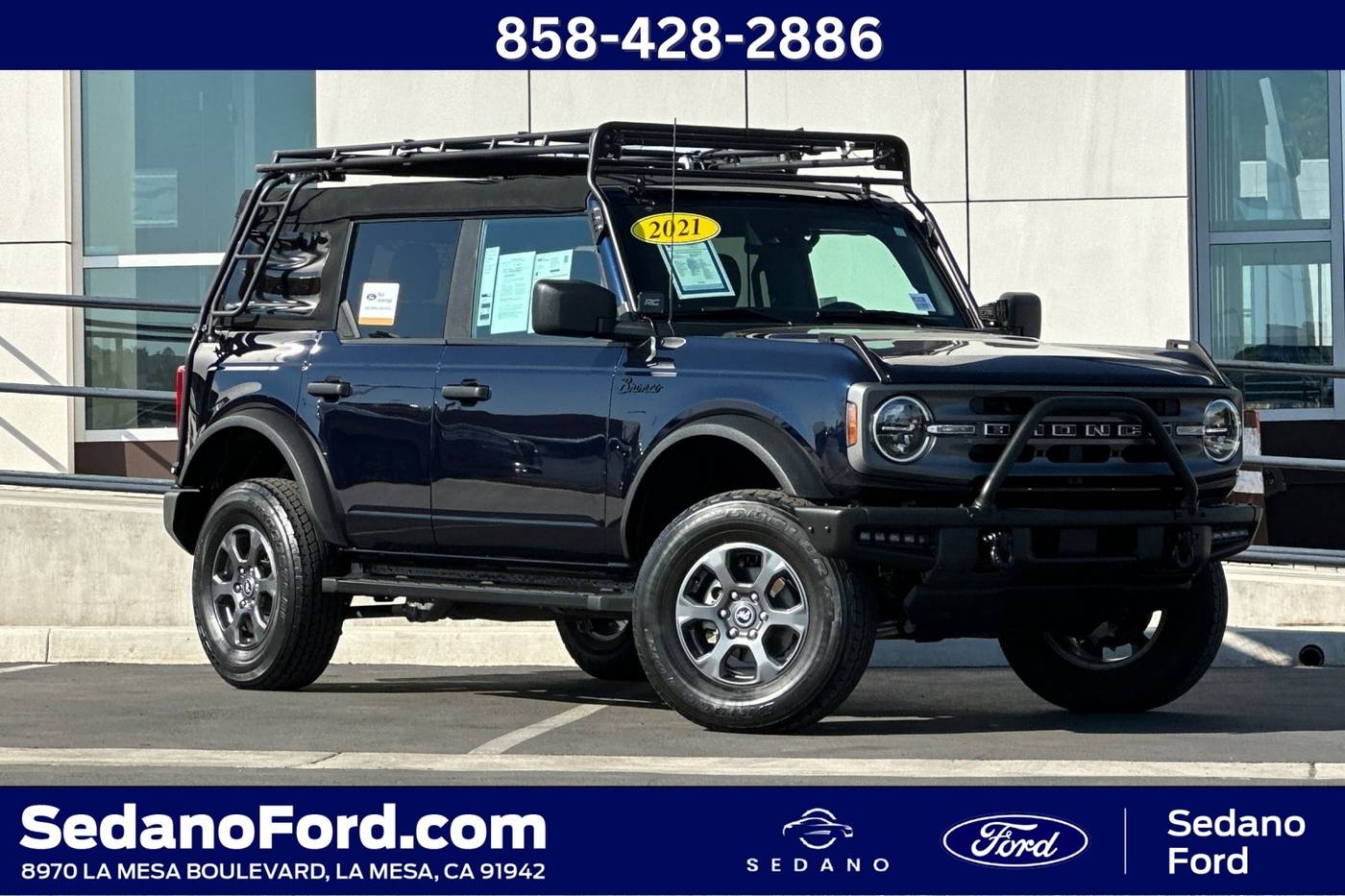 2021 Ford Bronco Big Bend — SUV — 25,403 mi — LA MESA, CA