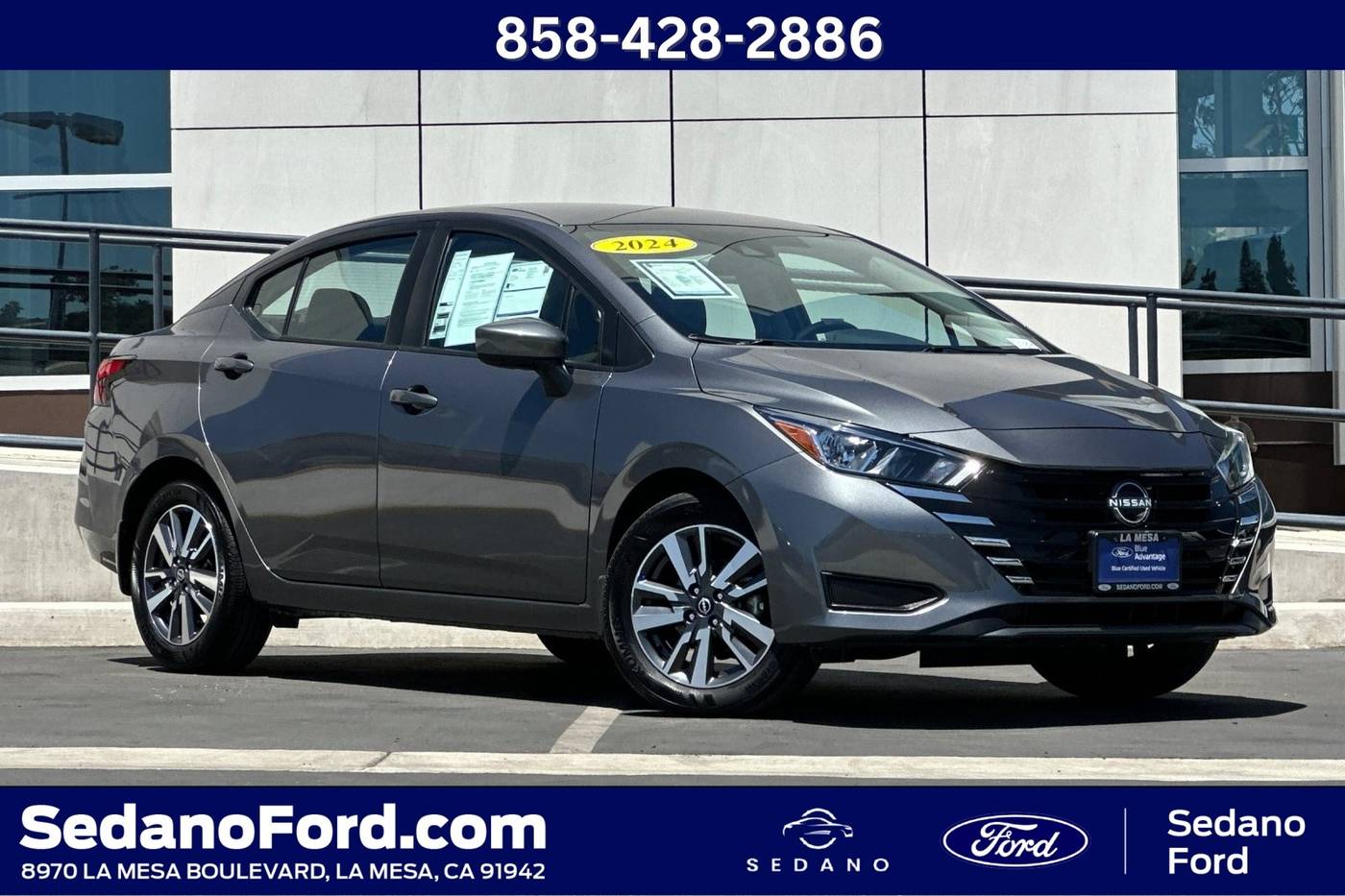 2024 Nissan Versa SV — Sedan — 8,996 mi — LA MESA, CA