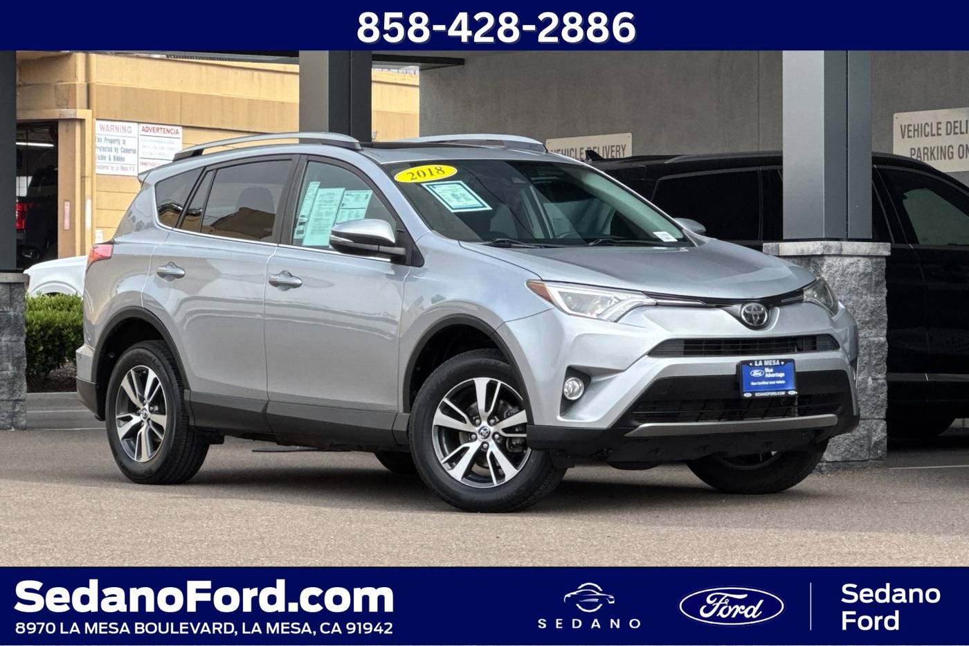 2018 Toyota RAV4 XLE — SUV — 95,735 mi — LA MESA, CA