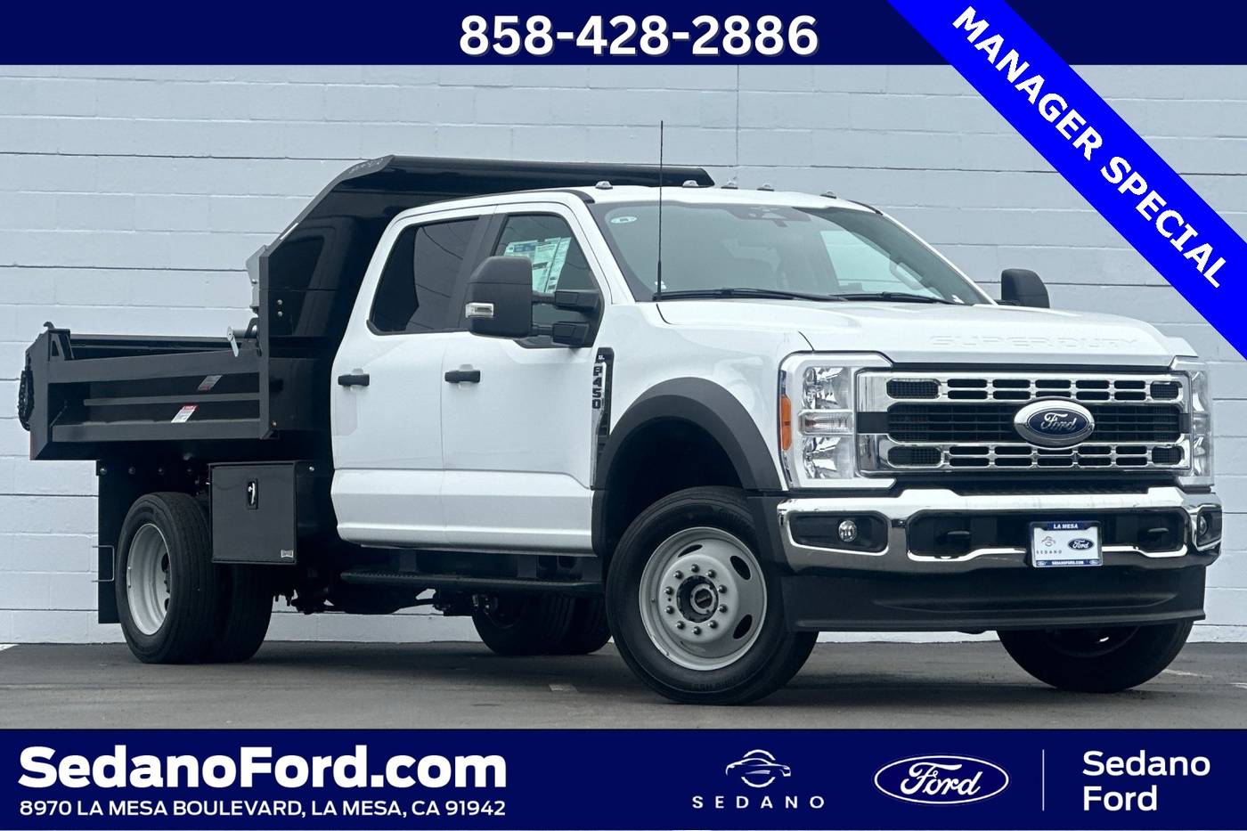 2023 Ford Super Duty F-450 Chassis Cab XL — Chassis Cab Truck — 5 mi — LA MESA, CA
