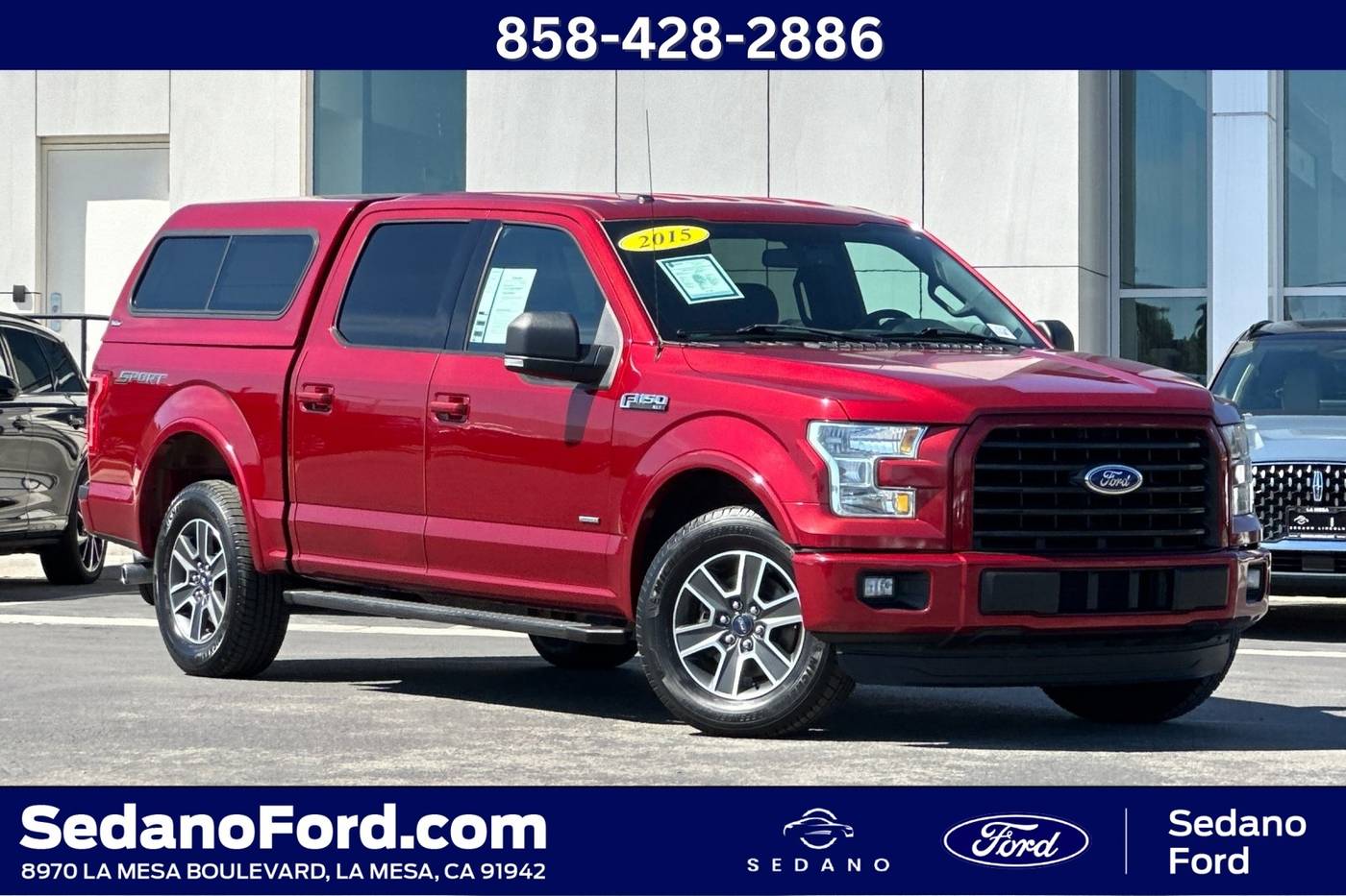 2015 Ford F-150 XL — Pickup Truck — 106,620 mi — LA MESA, CA