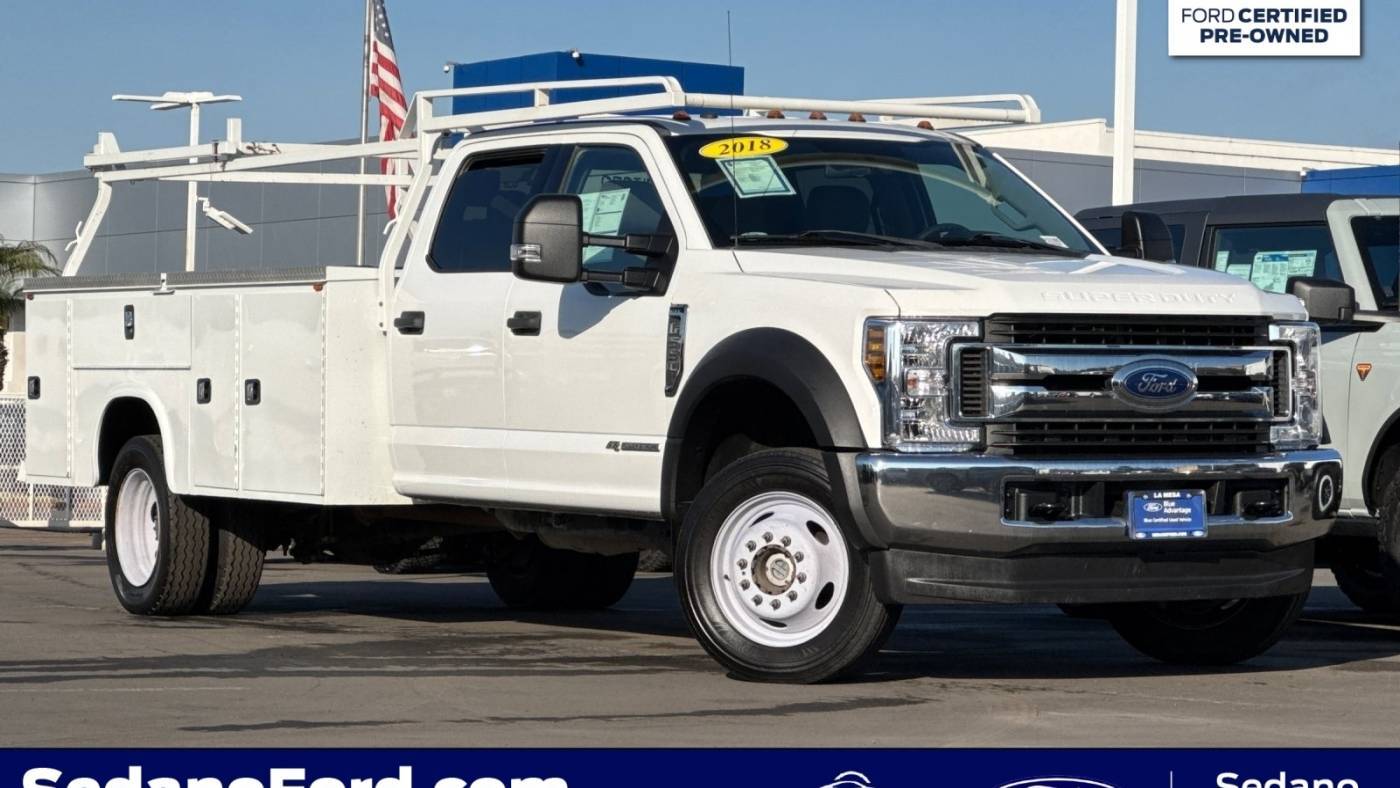 2018 Ford Super Duty F-550 Chassis Cab XLT — Chassis Cab Truck — 64,395 mi — LA MESA, CA