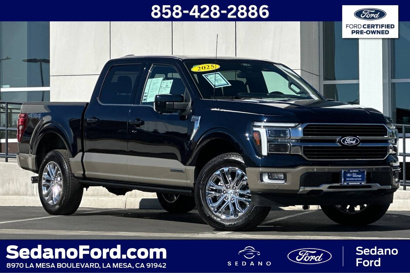 2025 Ford F-150 King Ranch — Pickup Truck — 2,466 mi — LA MESA, CA