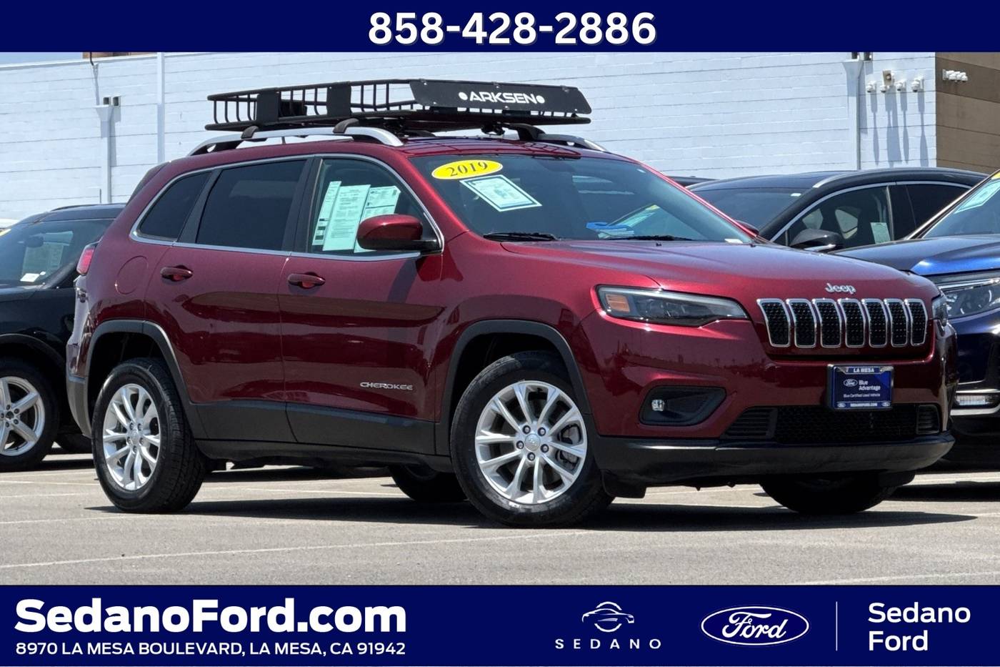 2019 Jeep Cherokee Latitude — SUV — 32,573 mi — LA MESA, CA