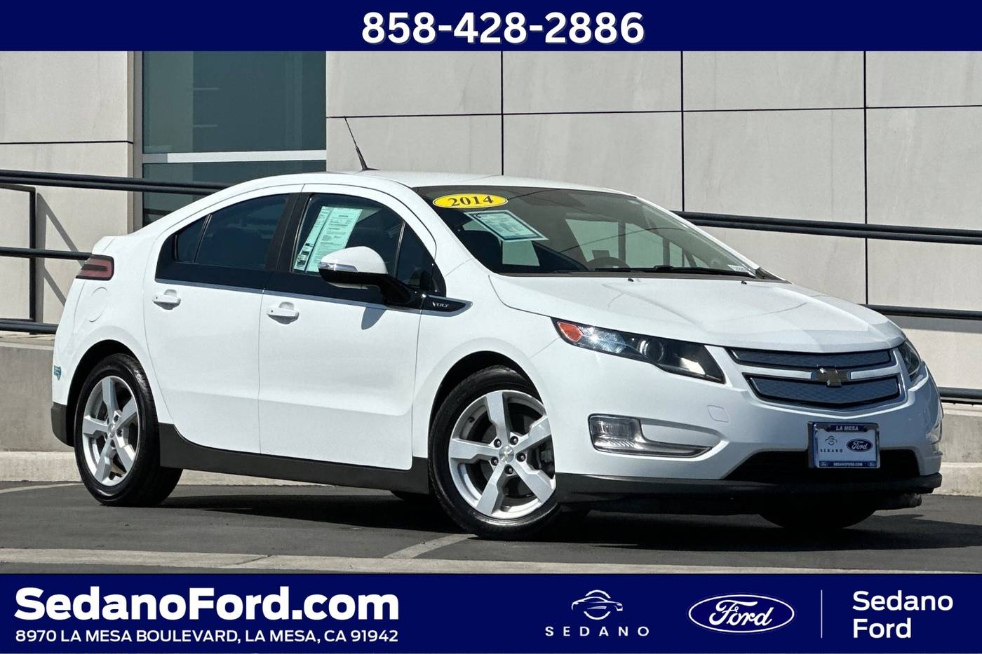 2014 Chevrolet Volt Base — Sedan — 103,472 mi — LA MESA, CA