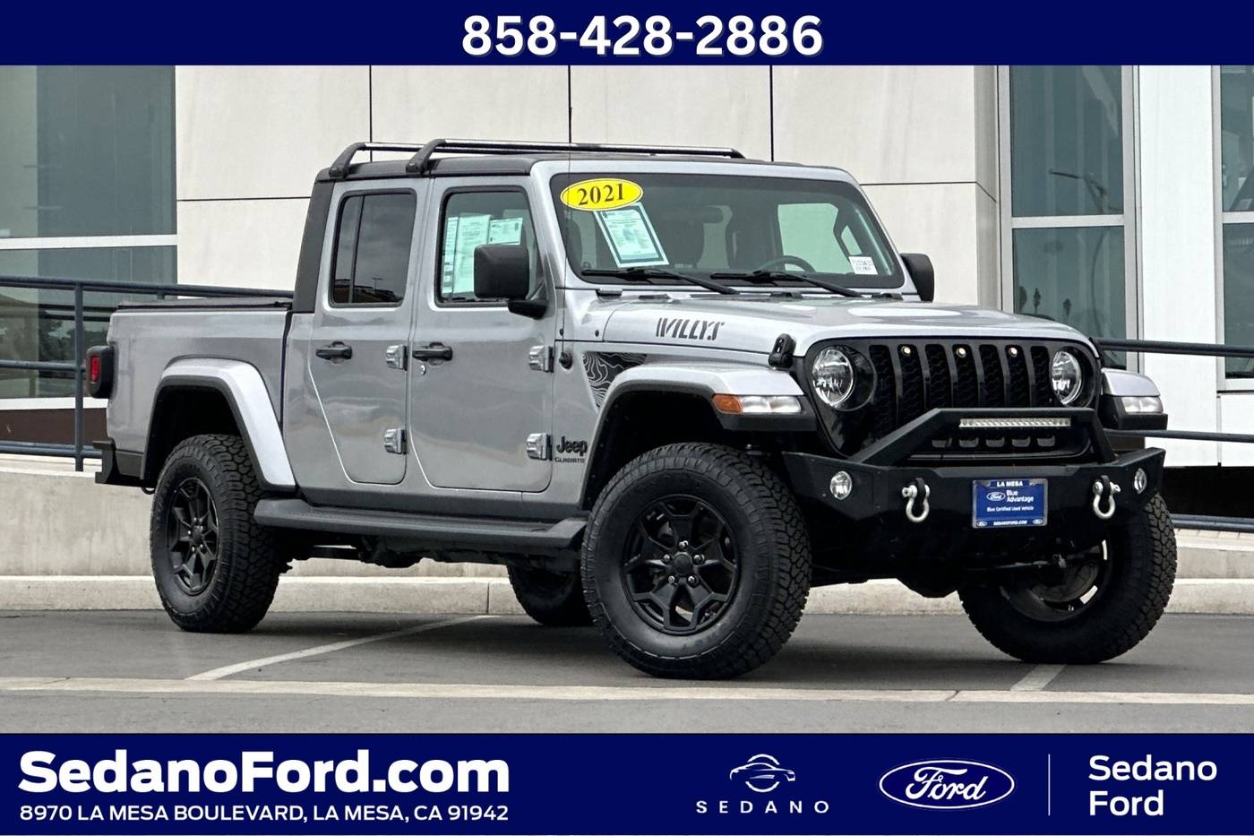 2021 Jeep Gladiator Willys — Pickup Truck — 35,266 mi — LA MESA, CA