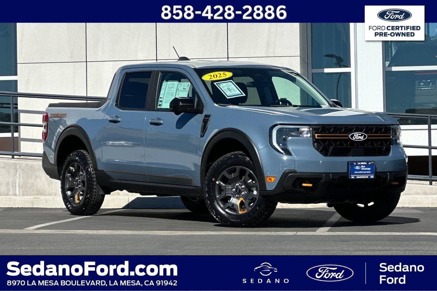 2025 Ford Maverick Tremor — Pickup Truck — 6,385 mi — LA MESA, CA