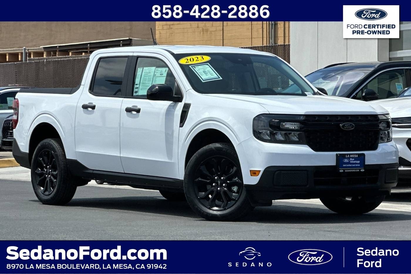 2023 Ford Maverick XLT — Pickup Truck — 32,854 mi — LA MESA, CA