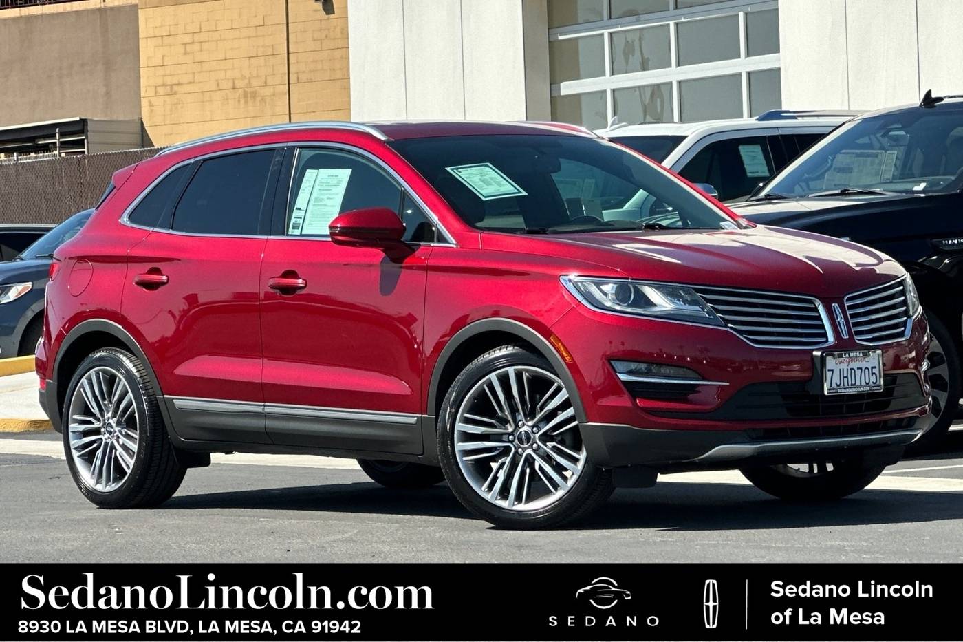 2015 Lincoln MKC AWD — SUV — 88,810 mi — La Mesa, CA