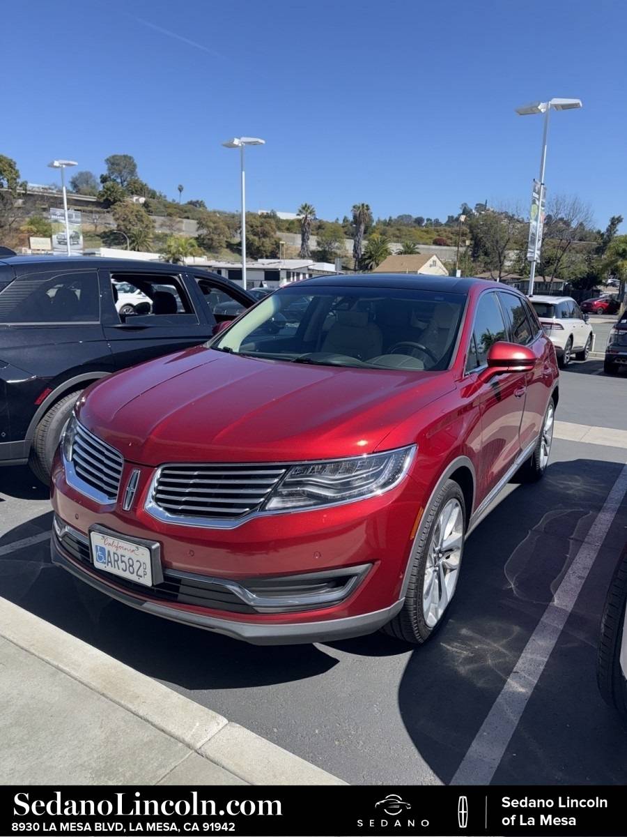 2017 Lincoln MKX Reserve — SUV — 48,480 mi — La Mesa, CA