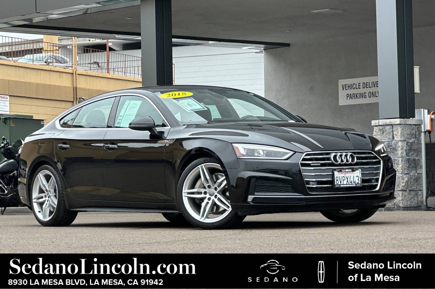 2018 Audi A5 Premium Plus — Hatchback — 77,096 mi — La Mesa, CA