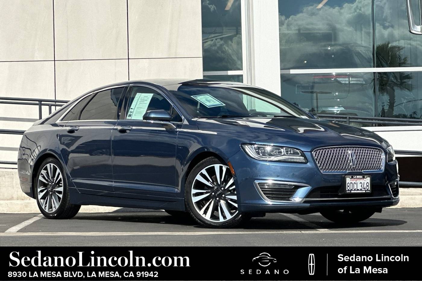 2018 Lincoln MKZ Reserve — Sedan — 36,439 mi — La Mesa, CA